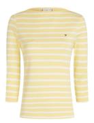 New Cody Slim Boat-Nk 3/4Slv Tommy Hilfiger Yellow