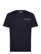 Printed Graphic Ss T-Shirt GANT Navy