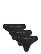 3 Pack Lace Thong Tommy Hilfiger Black