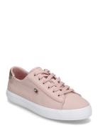 Vulc Canvas Lace Up Sneaker Tommy Hilfiger Pink