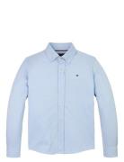 Pique Regular Shirt Ls Tommy Hilfiger Blue