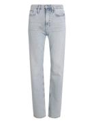 High Rise Straight Calvin Klein Jeans Blue