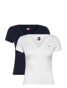 Tjw 2Pack V-Neck Tee Tommy Jeans Navy