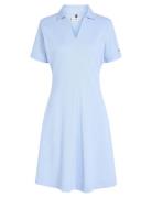 Lyocell Open-Nk F&F Polo Dress Tommy Hilfiger Blue