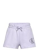 Metallic Ck Shorts Calvin Klein Purple