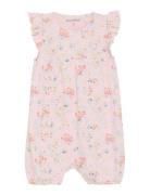 Suit Ss Aop Rib Minymo Pink