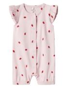 Nbffilly Ss Sunsuit Box Name It Pink