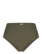 Luna High-Waisted Shaping Cheeky Bikini Bottoms Hunkemöller Green