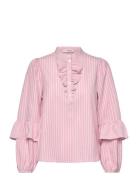 Karin Blouse A-View Pink