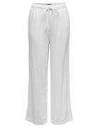 Onlsiesta Mw Pull-Up Linen Bl Pnt Noos ONLY White