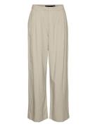 Vmmindy Mw Linen Dad Pant Mix Vero Moda Beige