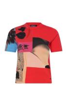 Red Collage Lacro Desigual Red