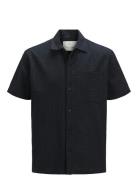 Jprcceaston Seersucker S/S Shirt Ln Jack & J S Black