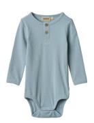 Body L/S Benny Wheat Blue