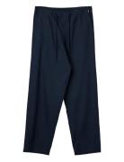 Casual Linen Blend Pants Lexington Clothing Blue