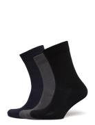 Bamboo Blend Dress Socks 3 Pack Danish Endurance Black