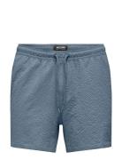 Onsted Life Solid Seersucker Swim Noos ONLY & SONS Blue