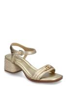 Mandy Mid Sandal Michael Kors Gold