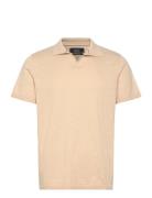 Thomas Knitted Polo Clean Cut Copenhagen Beige