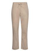 Akjan Cot/Linen Ela Pants Anerkjendt Beige