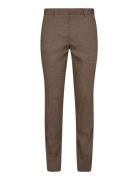 Bs Pollino Classic Fit Suit Pants Bruun & Stengade Brown