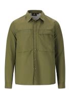Elm M L-S Shirt Whistler Khaki