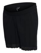 Vmmeasy Joy Hw Lace Shorts Wvn Ga Vero Moda Maternity Black