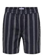 Onstrev Life Reg Struc Stripe Shorts ONLY & SONS Black