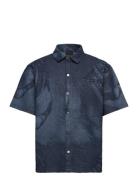 Braids Denim Shirt Daily Paper Navy