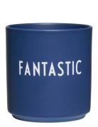 Favourite Cup - Celebration Design Letters Blue