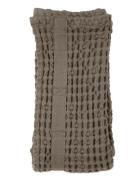 Big Waffle Hand Towel The Organic Company Brown