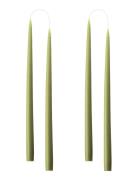 Hand Dipped Candles, 4 Pack Kunstindustrien Green