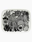 Siirtolapuutarha Plate 15X12Cm Marimekko Home Black