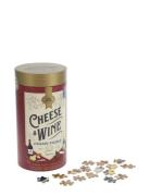 Puzzle Cheese & Wine 500 Pcs Ridley's Games Red