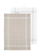 Kitchen Towel Hanna Classic 2-P Noble House Beige
