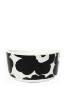 Unikko Bowl 5 Dl Marimekko Home Black
