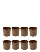 Cup Merci N°9 Set/8 Serax Brown