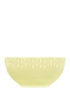 Confetti Lemon Skål M/Relief Porcelæn 14 Cm. Aida Yellow