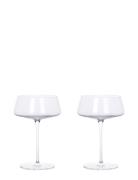 Ultima Mouthblown Crystal Glass Cocktail 340 Ml. 2 Pcs. Giftbox Aida