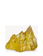The Rock Ljuslykta Kosta Boda Yellow