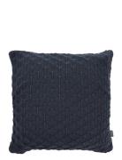 Pude 45X45 Scallop Indigo Södahl Navy