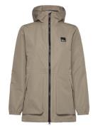 Terraview 2L Parka W Jack Wolfskin Beige