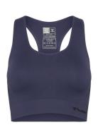 Hmltif Seamless Sports Top Hummel Navy