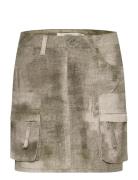 Gzemelen Hw Mini Skirt Gestuz Grey