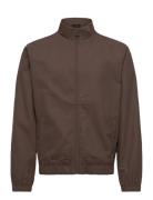 Twill Track Jacket Daily Paper Brown