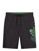 Tiki Hand Swimshort Santa Cruz Black