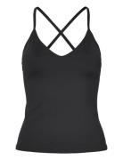 Studio Ribbed Strap Tank Top Björn Borg Black