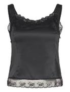 Double Lace Top H2O Fagerholt Black