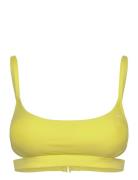 Puma Swim Women Peekaboo Top 1P Puma Swim Yellow