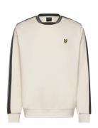 Contrast Taped Sweatshirt Lyle & Scott White